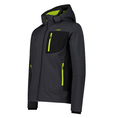 Campagnolo Men's Softshell Zip Jacket with Detachable