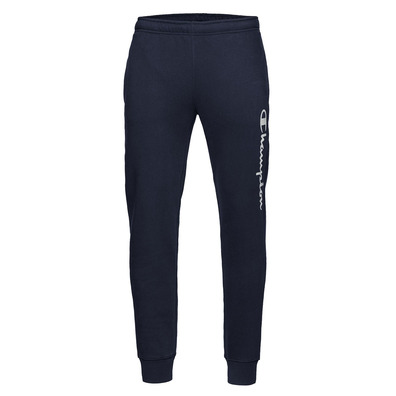 Champion Athletic Reverse Big Logo Rib Cuff Pants (Navy)