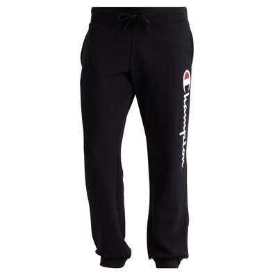 Champion Authentic Athletic Big Logo Rib Cuff Pants (Black)