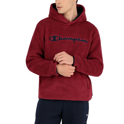 Champion Authentic Legacy Sherpa Top Hooded Fleece "Dark Purple"