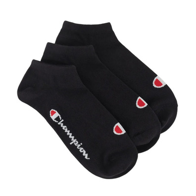 Champion 3 pairs Pack of low socks "Black"