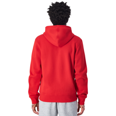 Champion Embroidered Big Logo Fleece Full-Zip Hoodie "Red"