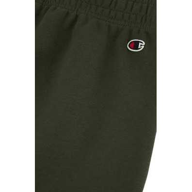 Champion Fleece Sweatpants with Elastic Cuffs "Military Green"