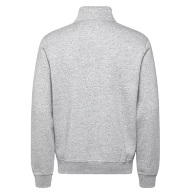 Champion Front Pockets Half-Zip Big Logo Fleece Sweatshirt "Light Grey"