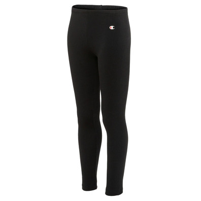 Champion Girls Leggings Legacy Logo C "Black"