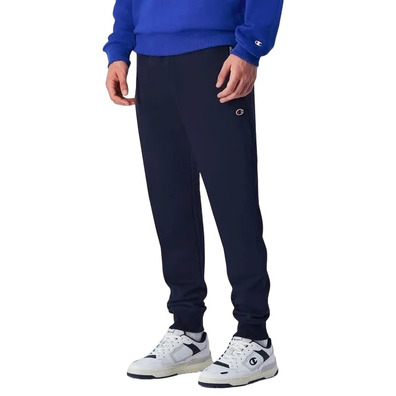 Champion Icon Pocket Zip Rib Cuff Fleece Slim Fit Pants "Dark Blue"