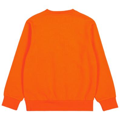 Champion Kids Big Logo Fleece Sweatshirt "Orange"