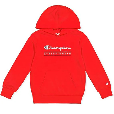 Champion Kids Felpa Legacy Graphic "Red"