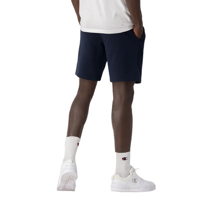 Champion Legacy Vertical Script Logo Pocket Shorts "Navy"