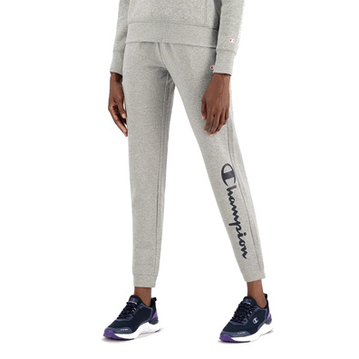 Champion Legacy Wn´s Contrast Script Logo Print Cuffed Joggers "Grey"