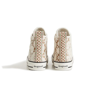 Desigual High-Top Sneakers "Lace and Jute"