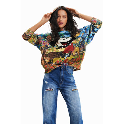 Desigual M. Christian Lacroix Hoodie with Disney's Mickey Mouse