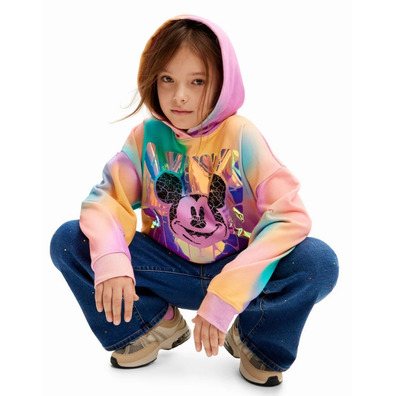 Desigual Mickey arty sweatshirt "Pink"