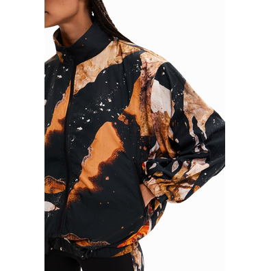 Desigual Oversized Mineral Effect Jacket