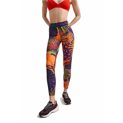 Desigual Tropical Print Leggings