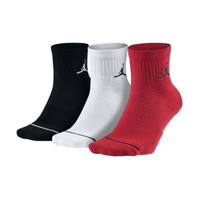 Jordan Jumpman High-Intensity Quarter Sock 3Pack