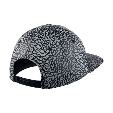 Jordan Reflective Elephant Print Snapback Hat (010)