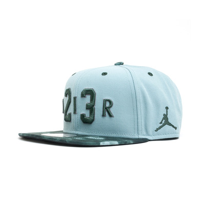 Jordan Seasonal Print Snapback (046/cannon/grove green)