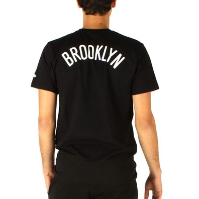 New Era Brooklyn Nets BLK Tip Off Chest N Back Tee