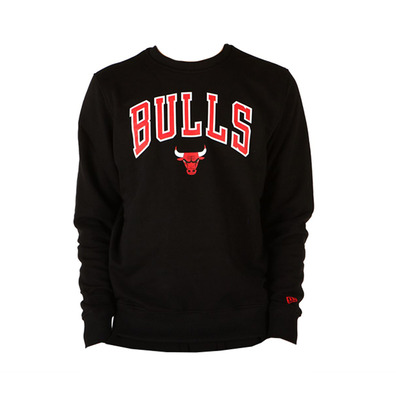 New Era Chicago Bulls BLK Tip Off Crew Sweat