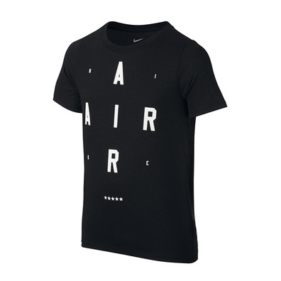 Nike Camiseta Triblend Gravity Air Tee Niño (010/black/white)