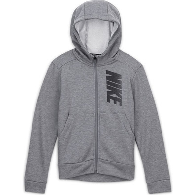 Nike Dri-FIT Kids Fleece Graphic Full-Zip Hoodie