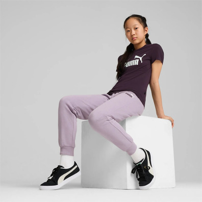 Puma ESS Logo Tee G "Midnight Plum"