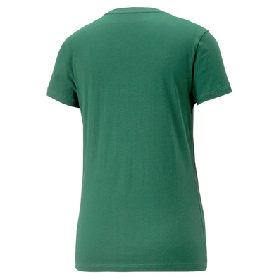 Puma ESS+ Metallic Logo Tee "Vine"