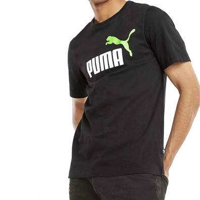 Puma Essentials 2 Colour Logo Tee