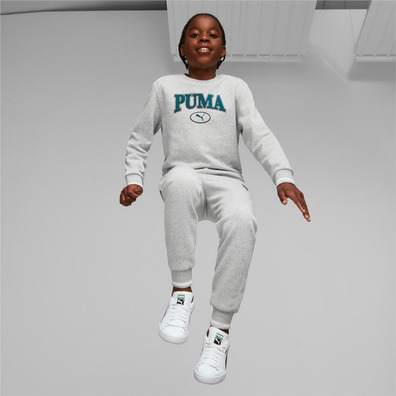 Puma Junior SQUAD Sweatpants FL cl B "Light Gray"