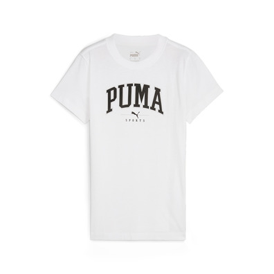 Puma SQUAD Graphic Tee "White-Black"