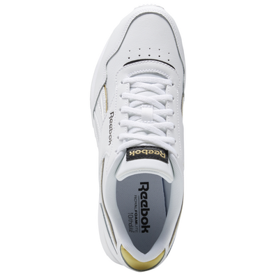 Reebok Classic Royal Glide Ripple Double W "White-Gold Metallic"