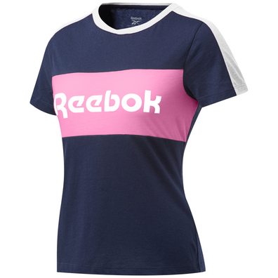 Reebok Training Essentials Linear Logo Detail Tee W