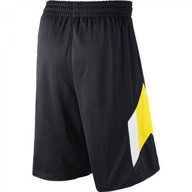 Jordan Rise 3 Short Blackyelow 012 negro amarillo blanco