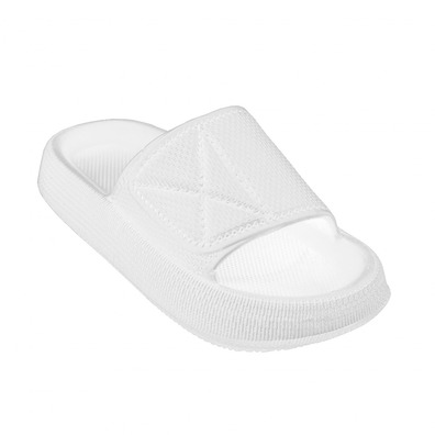 Softee Chanclas Cross "White"