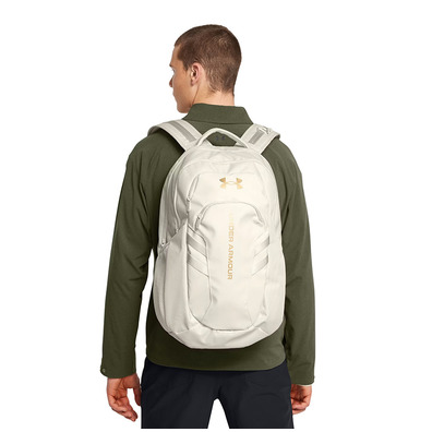 UA Hustle Pro 6.0 Backpack "Summit White"