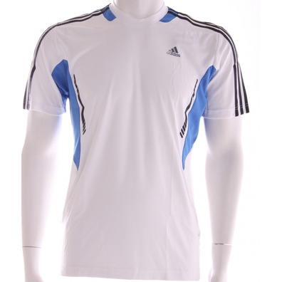 Adidas Camiseta Clima 365 (blanco/azul/negro)