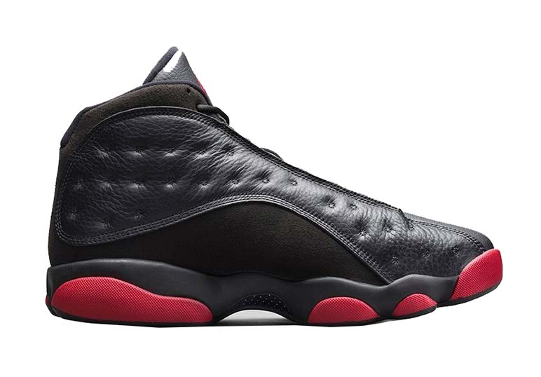 Retro 13 negro con rojo hot sale