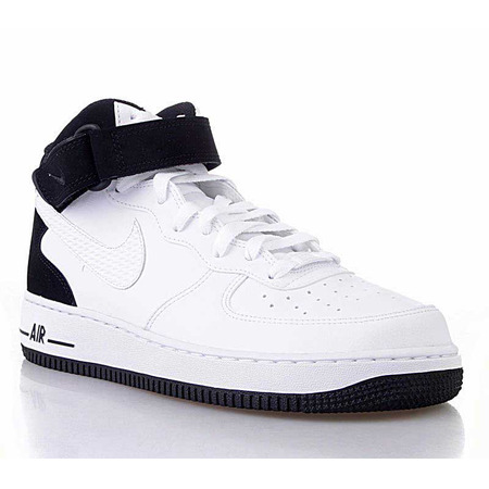 Air Force 1 Mid '07 "WhiteBlack" (124/blanco/negro)