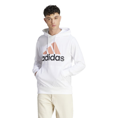 Adidas Essentials Logo Hoodie "White"