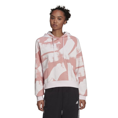 Adidas Essentials Print Relaxed Hoodie