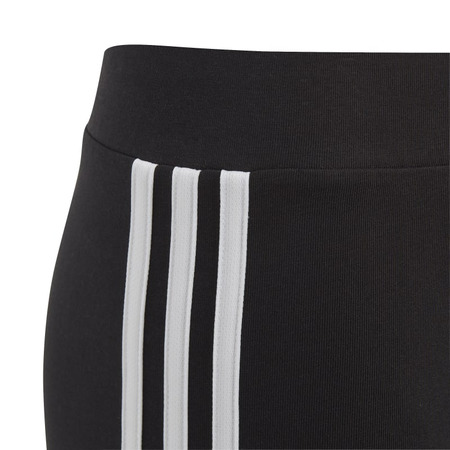 Adidas Girls Essentials 3-Stripes Cotton Leggings