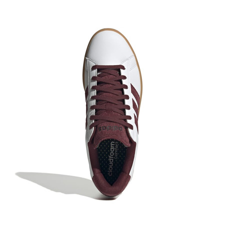 Adidas GRAND COURT 2.0 "White-Burgundy"