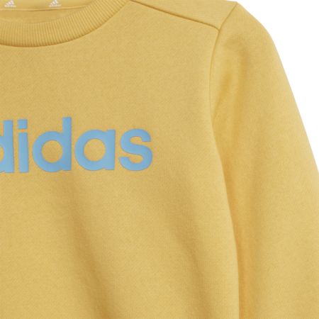 Adidas Infants Essentials Lineage Tracksuit Set "Semi Spark-Blue burst"