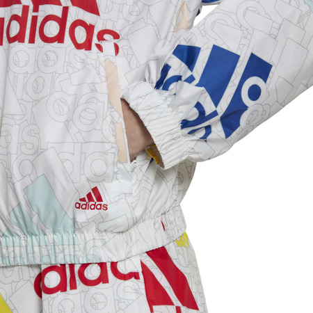 Adidas W Essentials Multi-Colored Logo Loose Fit