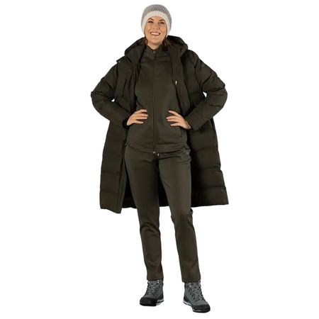 Campagnolo Women's Coat with fix hood "Forest"