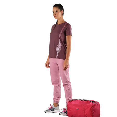 Campagnolo Women's T-shirt in Organic Cotton "Plum"