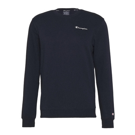 Champion Legacy Small Script Logo Crewneck Sweatshirt "Navy"