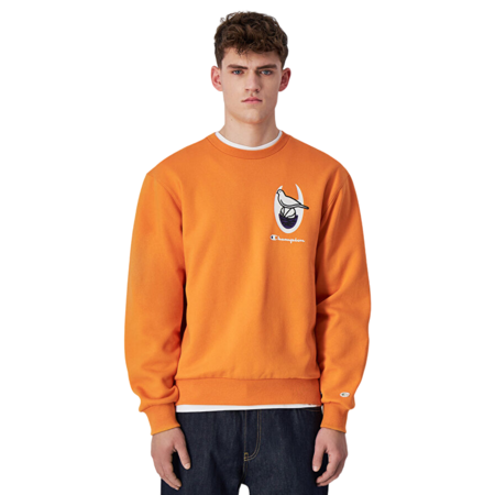 Champion Eco Future Graphic Sweatshirt "Orange"