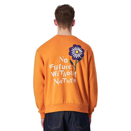 Champion Eco Future Graphic Sweatshirt "Orange"